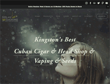 Tablet Screenshot of dolansmoking.com
